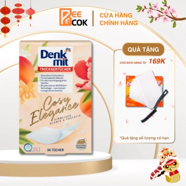 Giấy thơm Denkmit 36 tờ cho máy sấy, tủ quần áo, giày – Giá chỉ 114.000đ