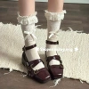 Giày Tiểu Thư Lolita Berry Mary Jane Đế Độn 3,5cm Sẵn Giao Trước Tết 4