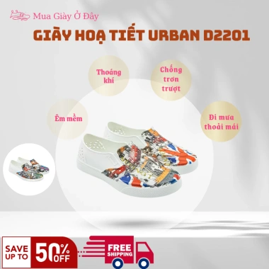 Giày URBAN Nam Nữ Đi mưa Du lịch Đi làm Chống nước Không hôi chân - Form bé tăng size