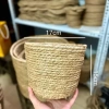 Giỏ cắm hoa bằng cói phong cách vintage - Sang trọng, giá ưu đãi 30.000đ 6