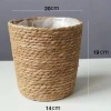 Giỏ cắm hoa bằng cói phong cách vintage - Sang trọng, giá ưu đãi 30.000đ 7