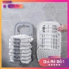Giỏ đựng đồ gấp gọn thông minh treo tường, đựng quần áo, đồ tắm 22.000đ 5