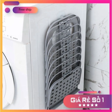 Giỏ đựng đồ gấp gọn thông minh treo tường, đựng quần áo, đồ tắm 22.000đ