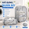 Giỏ Đựng Đồ Giặt Thoáng Khí Gấp Gọn Tiết Kiệm Không Gian - Siêu Lớn, Quai Xách, Giá 59.000₫