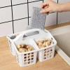Giỏ đựng đồ rỗng BENYTRO – Giỏ tắm nhựa di động, tiện lợi cho phòng tắm & nhà vệ sinh, ưu đãi 5