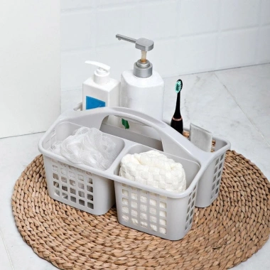 Giỏ đựng đồ rỗng BENYTRO – Giỏ tắm nhựa di động, tiện lợi cho phòng tắm & nhà vệ sinh, ưu đãi