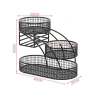 Giỏ Đựng Mỹ Phẩm & Trái Cây, Giá Đỡ Kim Loại Hoa Quả Bánh Kẹo Tết - 324.350 VNĐ 6