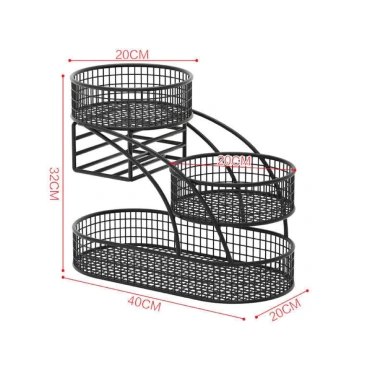 Giỏ Đựng Mỹ Phẩm & Trái Cây, Giá Đỡ Kim Loại Hoa Quả Bánh Kẹo Tết - 324.350 VNĐ 6