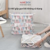 Giỏ Đựng Quần Áo Cỡ Lớn Chống Thấm Nước – Thùng Túi Vải Quai Xách, Đựng Chăn Màn Mền, 39.000đ 2