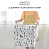 Giỏ Đựng Quần Áo Cỡ Lớn Chống Thấm Nước – Thùng Túi Vải Quai Xách, Đựng Chăn Màn Mền, 39.000đ 5