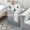 Giỏ Đựng Quần Áo Cỡ Lớn Chống Thấm Nước – Thùng Túi Vải Quai Xách, Đựng Chăn Màn Mền, 39.000đ 6