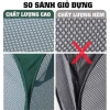Giỏ Đựng Quần Áo Gấp Gọn Lưới Thoáng Khí Polyester, Chống Ẩm Mốc, Tay Cầm 5