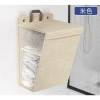 Giỏ Đựng Quần Áo Gấp Gọn Treo Tường Chống Nước Có Nắp và Tặng Miếng Dán - 85k 2