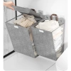Giỏ Đựng Quần Áo Gấp Gọn Treo Tường Chống Nước Có Nắp và Tặng Miếng Dán - 85k 3