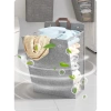 Giỏ Đựng Quần Áo Gấp Gọn Treo Tường Chống Nước Có Nắp và Tặng Miếng Dán - 85k 5