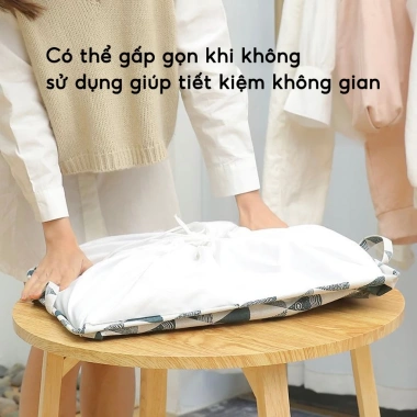 Giỏ Đựng Quần Áo Handobox 100L-140L Chống Nước, Túi Vải Gấp Gọn Giá 31.000₫ 4