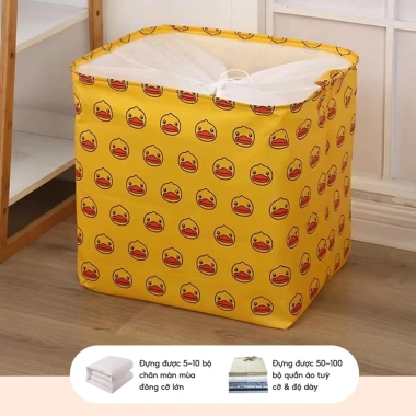 Giỏ Đựng Quần Áo Handobox 100L-140L Chống Nước, Túi Vải Gấp Gọn Giá 31.000₫ 8