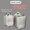 Giỏ Đựng Quần Áo Mora Home Gấp Gọn Treo Tường Nhựa Dẻo TPR Cao Cấp 39.000₫