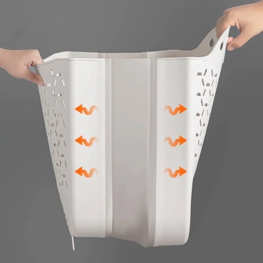 Giỏ Đựng Quần Áo Mora Home Gấp Gọn Treo Tường Nhựa Dẻo TPR Cao Cấp 39.000₫ 3