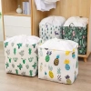 Giỏ đựng quần áo vải Poly cỡ lớn - Túi đa năng chăn màn, bền đẹp, giá 26.9k