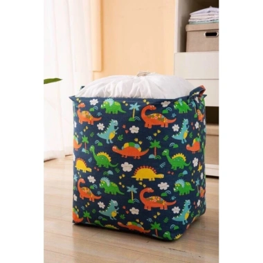 Giỏ đựng quần áo vải Poly cỡ lớn - Túi đa năng chăn màn, bền đẹp, giá 26.9k 8