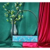 Giỏ Gỗ Tay Quai Cong Bọc Gấm - Set Quà Tết Sang Trọng, Trang Trí, Giá 250.000 VND 7