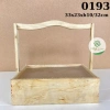 Giỏ gỗ thô đựng quà trái cây, quà Tết chữ nhật quai rồng 193 Giá chỉ 55.000₫
