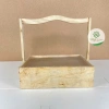 Giỏ gỗ thô đựng quà trái cây, quà Tết chữ nhật quai rồng 193 Giá chỉ 55.000₫ 3