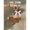 Giỏ mây đa năng đựng hoa quả, cắm hoa, quà tặng, picnic, spa Giá chỉ 72.000đ 5