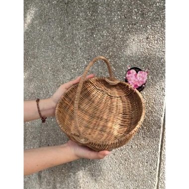 Giỏ mây đa năng đựng hoa quả, cắm hoa, quà tặng, picnic, spa Giá chỉ 72.000đ