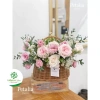 Giỏ nâu bé đan Ovan TV14 - Cắm hoa, trái cây, quà Tết, giảm còn 38.000₫ 7