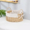 Giỏ Picnic Hình Tròn Đan Tay Có Quai va Decor Bánh Kẹo, Chụp Hình Bé, Giá 99.000 VND 7