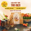 Giỏ quà Tết 2.026 Tân Niên Phúc Lộc mây tre đan tinh tế, hạt dinh dưỡng tốt sức khỏe - Giảm còn 300.000đ La'zen