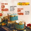Giỏ quà Tết mây tre đan Cát Tường và Cội Nguồn - Hạt dinh dưỡng cao cấp La Zen, giá chỉ 569k