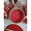 Giỏ quà Tết quạt đỏ tròn - Thiết kế sang trọng, giá ưu đãi 75.000 đồng, quà công ty 4