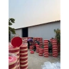 Giỏ quà Tết quạt đỏ tròn - Thiết kế sang trọng, giá ưu đãi 75.000 đồng, quà công ty 8