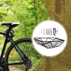 Giỏ sau xe đạp gấp gọn màu đen chống rỉ sét - Phù hợp balo, giảm giá 20% 7