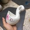 Giỏ sứ cắm thìa nĩa trang trí bàn ăn, ống sứ in hoa hồng, giảm giá 18% chỉ 77.420₫ 6