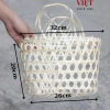 Giỏ tre đựng quà Tết - Làn tre chắc chắn, thân thiện môi trường, giá 15.000₫ 9