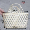 Giỏ tre đựng quà Tết - Làn tre chắc chắn, thân thiện môi trường, giá 15.000₫ 10
