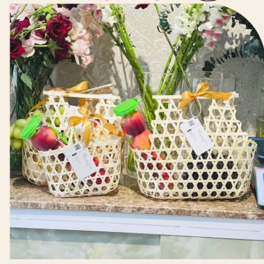 Giỏ Tre Đựng Quà Tết - Trung Thu Decor Chụp Ảnh Trang Trí Tết Bán Chạy Giá 24.500₫