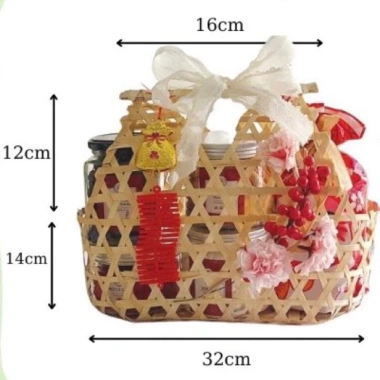 Giỏ Tre Đựng Quà Tết - Trung Thu Decor Chụp Ảnh Trang Trí Tết Bán Chạy Giá 24.500₫