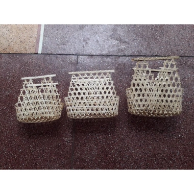 Giỏ tre đựng quà Trung Thu, Tết - Thiết kế tinh tế, giá chỉ 28.000₫, giảm sâu 6