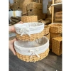 Giỏ tròn sợi giấy có vải lót - Hộp đựng đồ gia dụng, decor phòng, đồ chơi bé, khăn tắm - Giá ưu đãi 70.000₫ 10