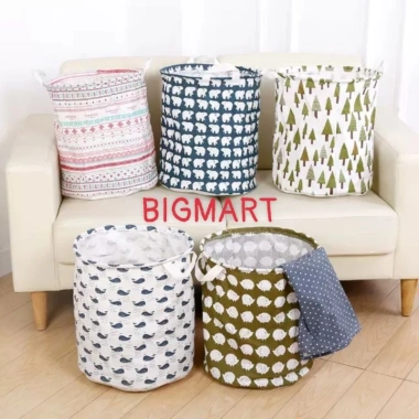 Giỏ Vải Canvas Đa Năng Chống Thấm Nước – Sọt Vải Đựng Quần Áo Đồ Chơi 34,999₫ 6