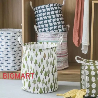 Giỏ Vải Canvas Đa Năng Chống Thấm Nước – Sọt Vải Đựng Quần Áo Đồ Chơi 34,999₫ 7