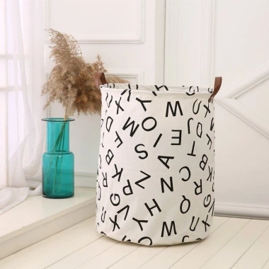 Giỏ Vải Canvas Đa Năng Chống Thấm Nước – Sọt Vải Đựng Quần Áo Đồ Chơi 34,999₫ 9