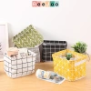 Giỏ vải đa năng vintage - Túi mini đựng mỹ phẩm, văn phòng, hộp vải để bàn, giá 15.120₫