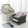 Giỏ vải đa năng vintage - Túi mini đựng mỹ phẩm, văn phòng, hộp vải để bàn, giá 15.120₫ 7