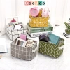 Giỏ vải đa năng vintage - Túi mini đựng mỹ phẩm, văn phòng, hộp vải để bàn, giá 15.120₫ 8